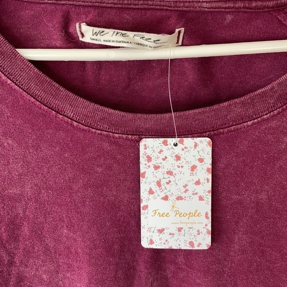 Free People 213 Vintage Wash Long Sleeve T-Shirt - Picture 8 of 10